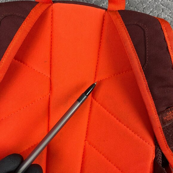 The North Face Backpack Kids Youth Maroon Orange Sprout Mini - Picture 11 of 16